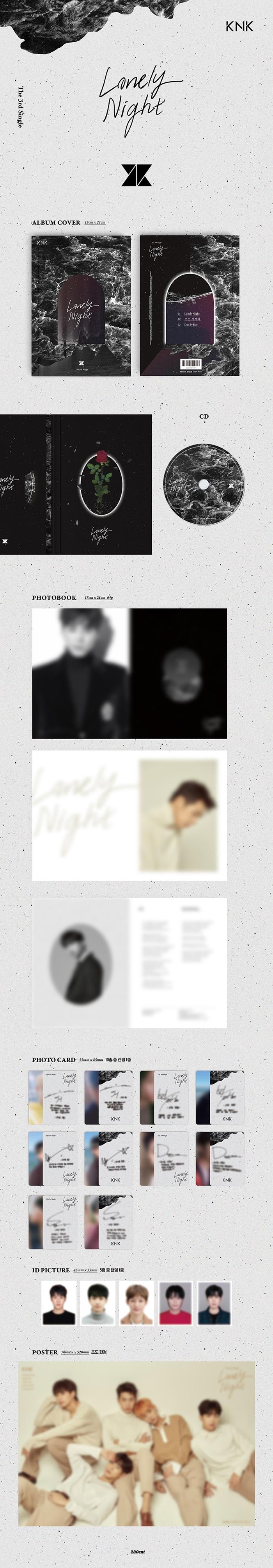 KNK - Single Album [LONELY NIGHT]