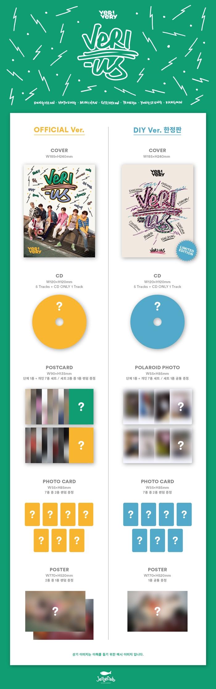 VERIVERY - 1st Mini [VERI-US] (Random VER.)