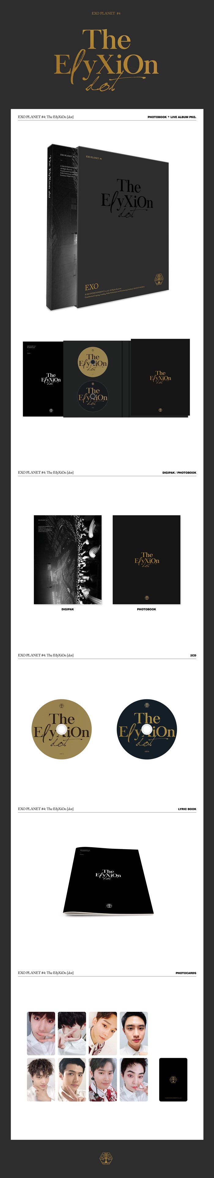 EXO - EXO PLANET #4 -The ElXiOn [dot] Concert Photo book & Live-album