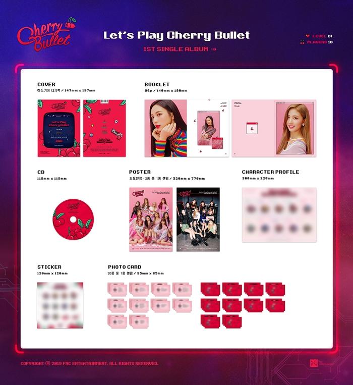 Cherry Bullet - 1st Single [Let's Play Cherry Bullet]