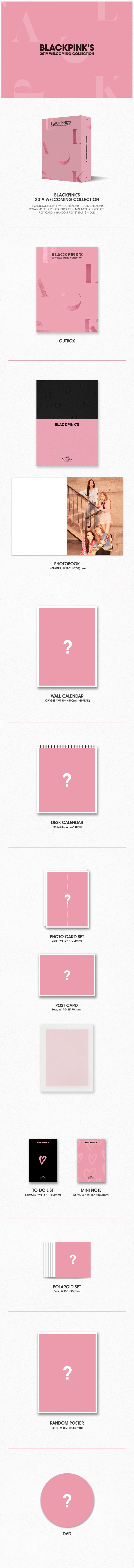 BLACKPINK - BLACKPINK 2019 WELCOMING COLLECTION