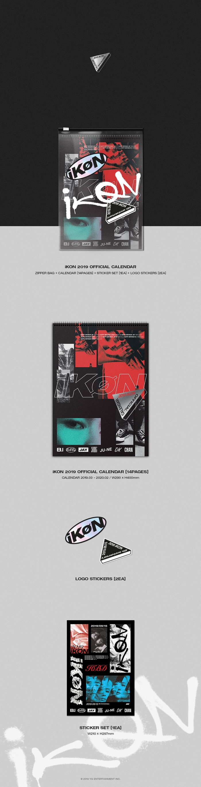 IKON - 2019 OFFICIAL CALENDAR