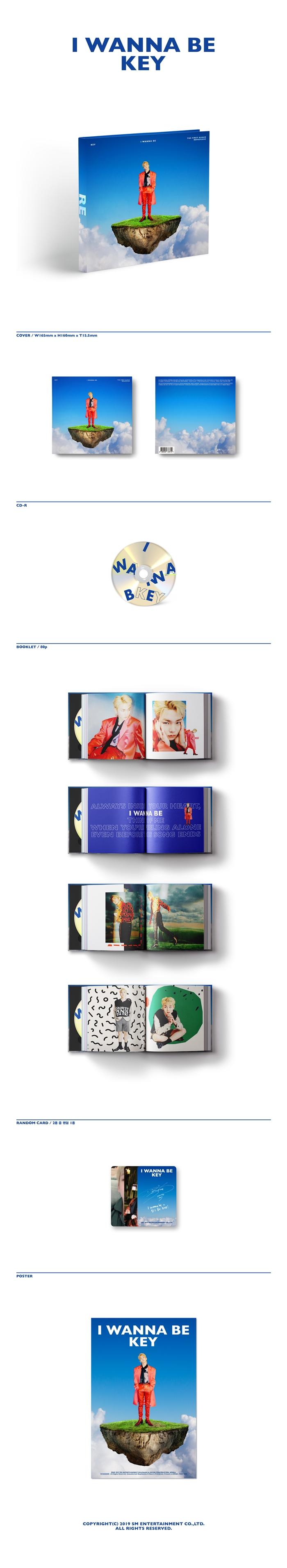 KEY - Vol.1 Repackage [I Wanna Be]