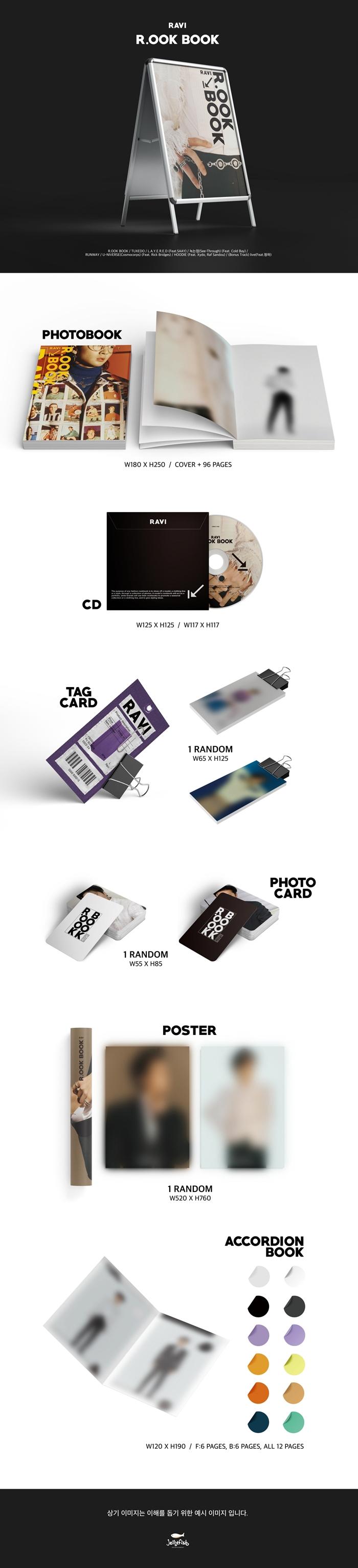 (VIXX) Ravi - 2nd Mini [R.OOK BOOK]