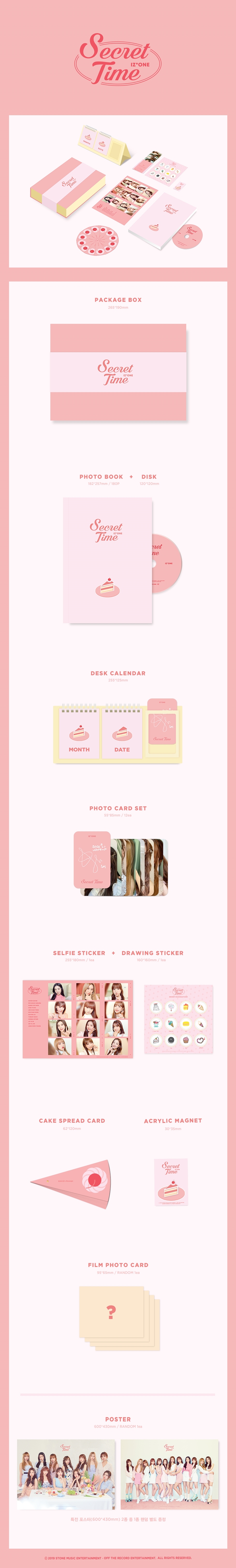 IZ*ONE - [Secret Time] Photobook