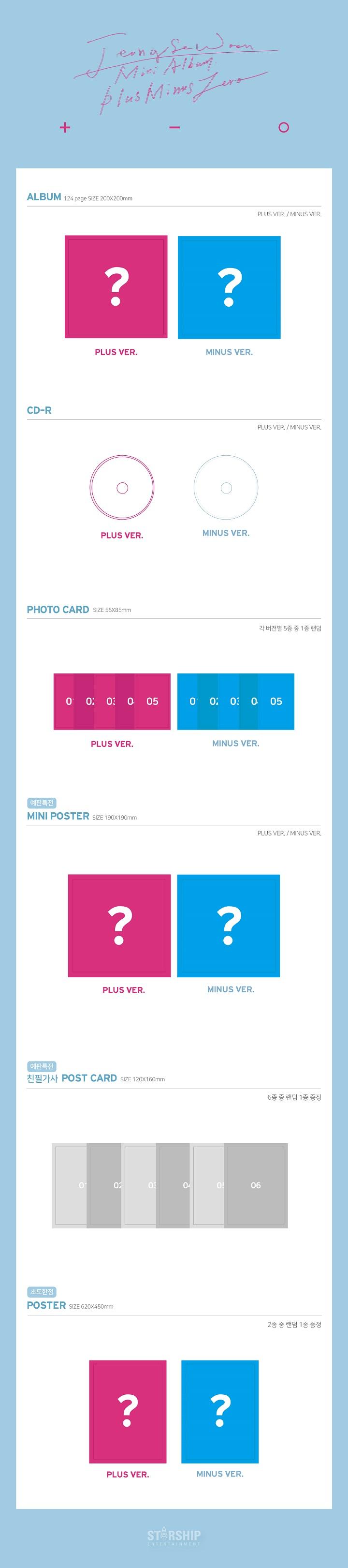 Jeong Se Woon - 3rd Mini [¡¾0] Random ver.