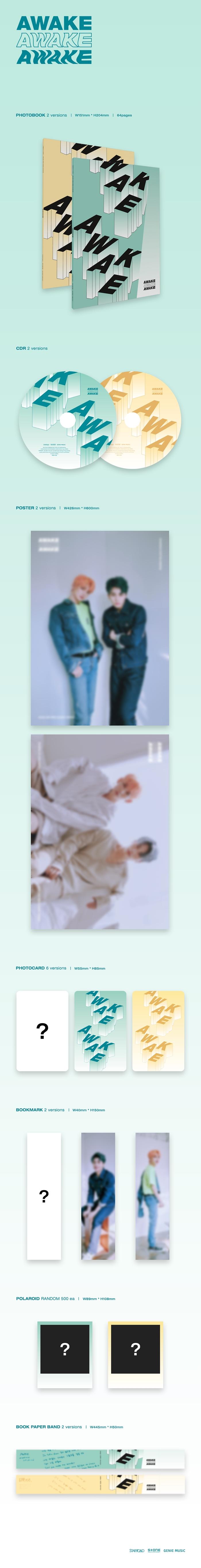 JBJ95 - 2nd Mini [AWAKE] (Random ver.)