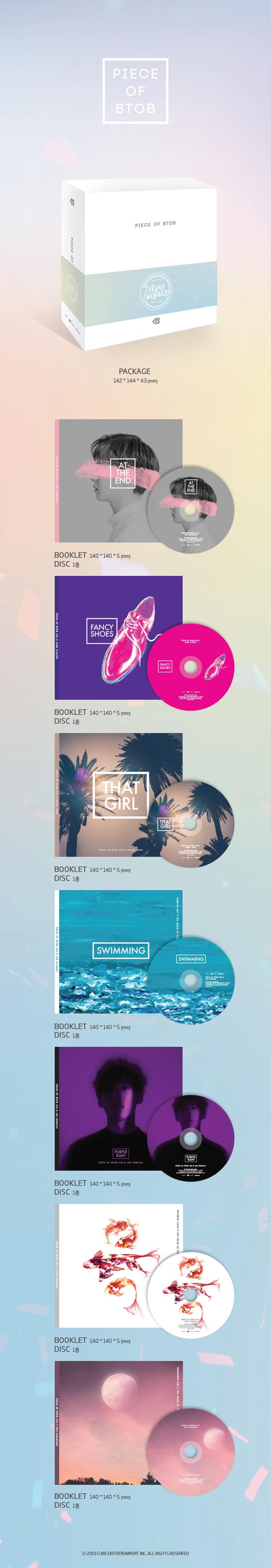 BTOB - [Piece of BTOB] (7CD)