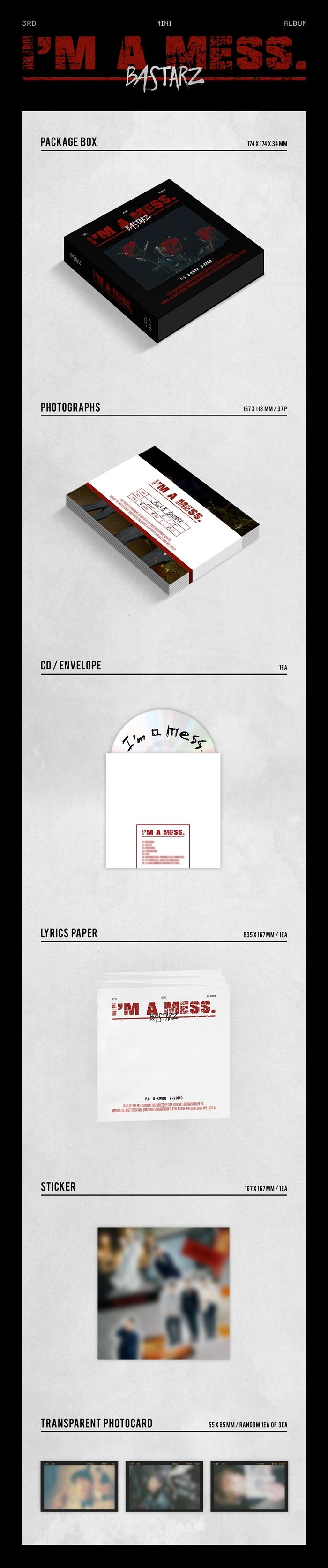 Block B BASTARZ - 3rd Mini [I'm a mess.]