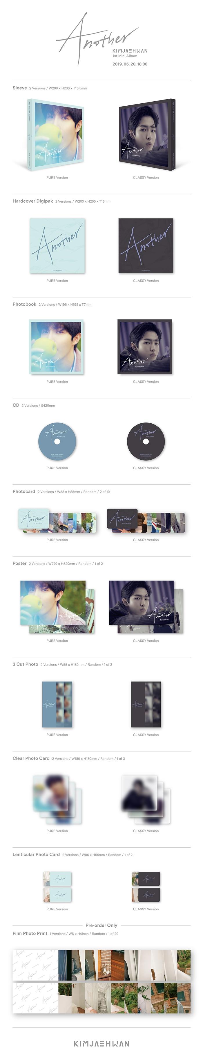 Kim Jae Hwan - 1st Mini [Another]