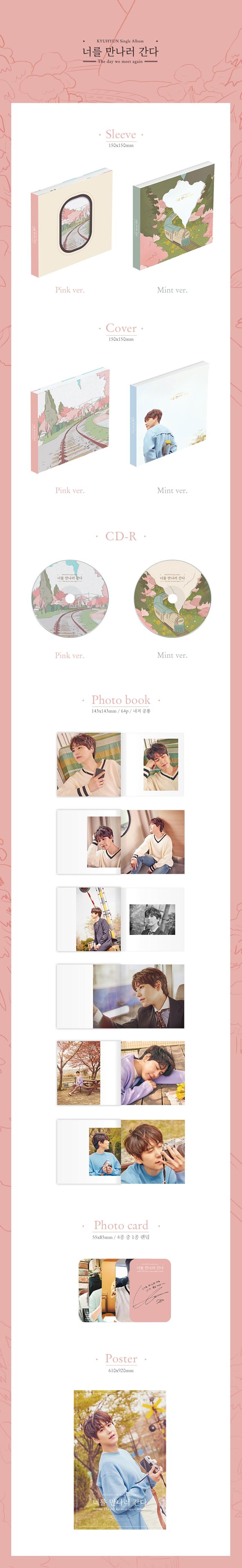 Kyu Hyun - Single Album [The Day We Meet Again] (Random ver.)