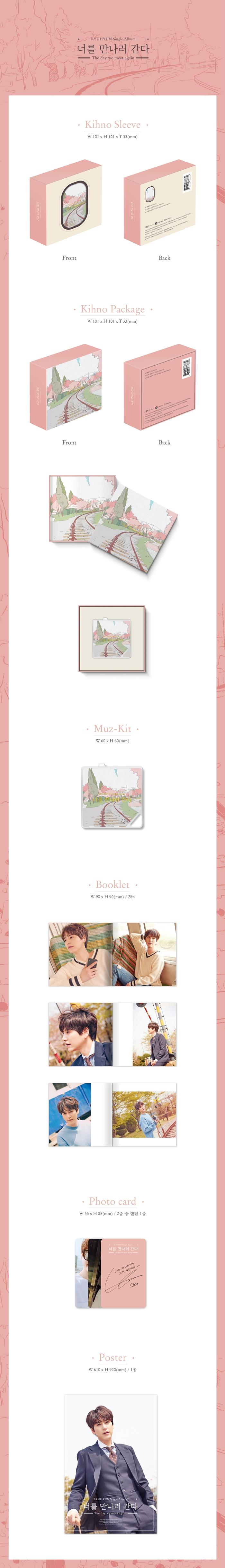 Kyu Hyun - Single Album [The Day We Meet Again] KIHNO _DHL shipping only