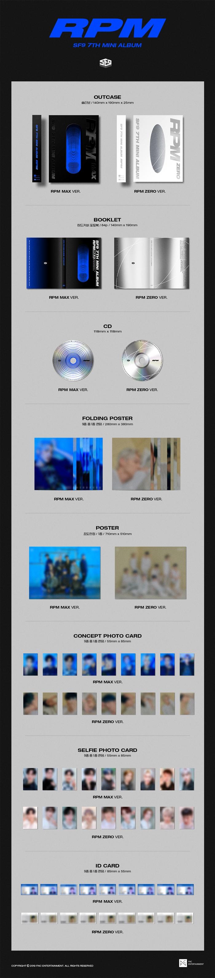 SF9 - 7th Mini [RPM] (Random ver.)
