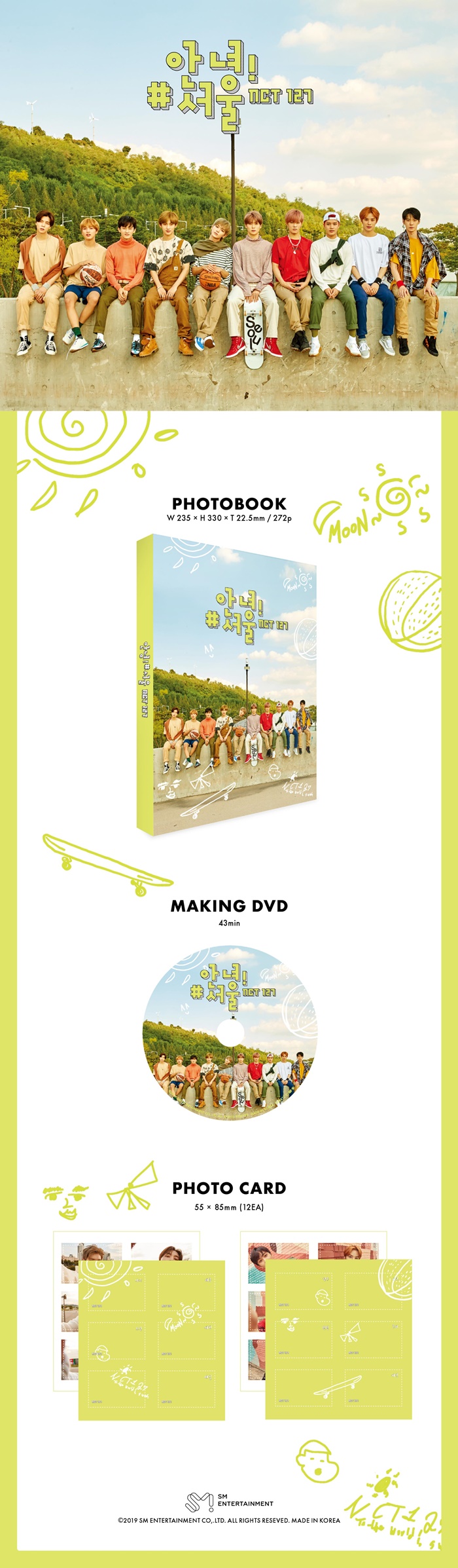NCT 127 - [HI! #Seoul] Photobook