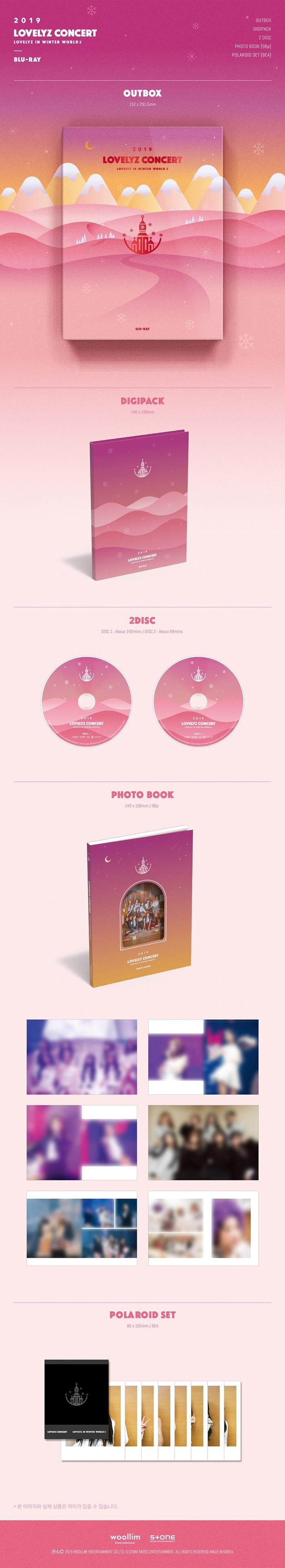 Lovelyz - 2019 LOVELYZ CONCERT [LOVELYZ IN WINTER WORLD 3] BLU-RAY