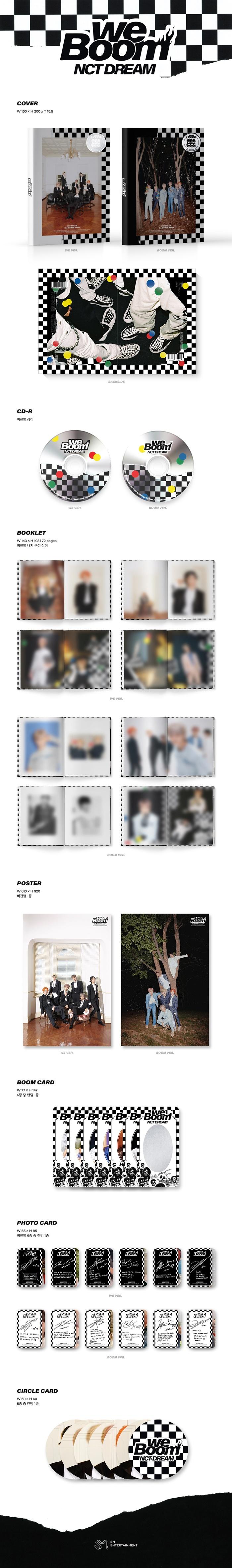 NCT DREAM - 3rd Mini [We Boom] Random ver.