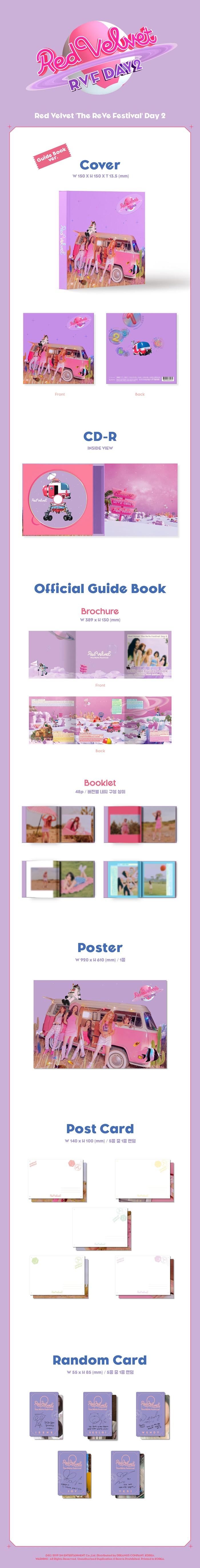 Red Velvet - Mini Album [The ReVe Festival Day 2] Guide Book Ver.