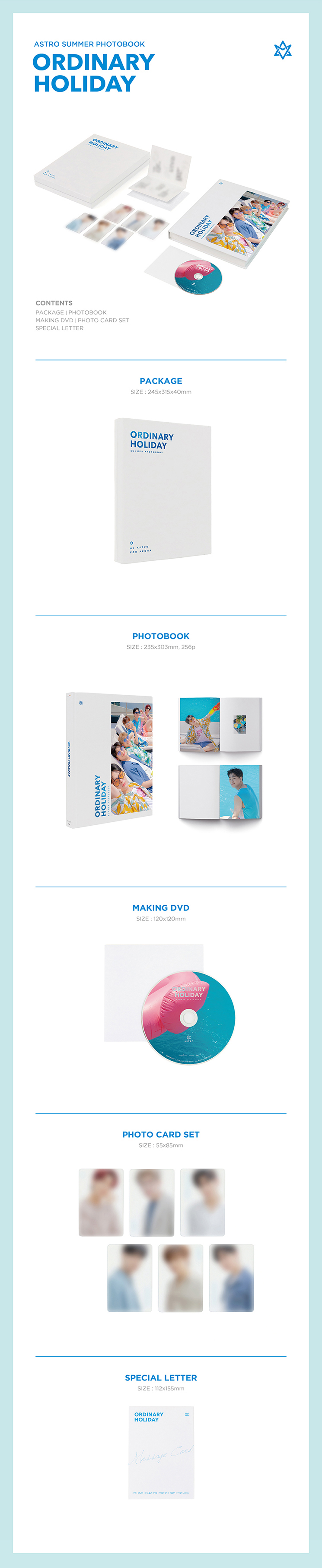 ASTRO - ORDINARY HOLIDAY (Photo Book)