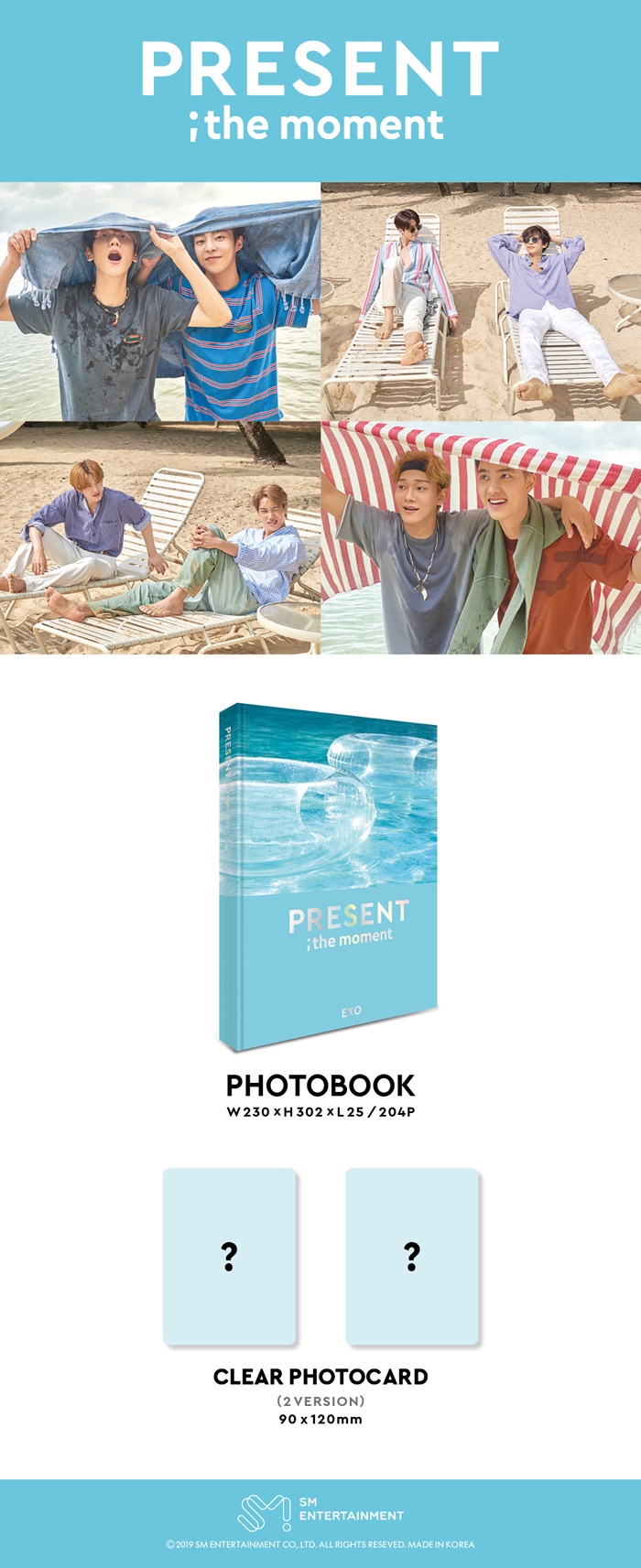 EXO - [PRESENT ; the moment] Photobook