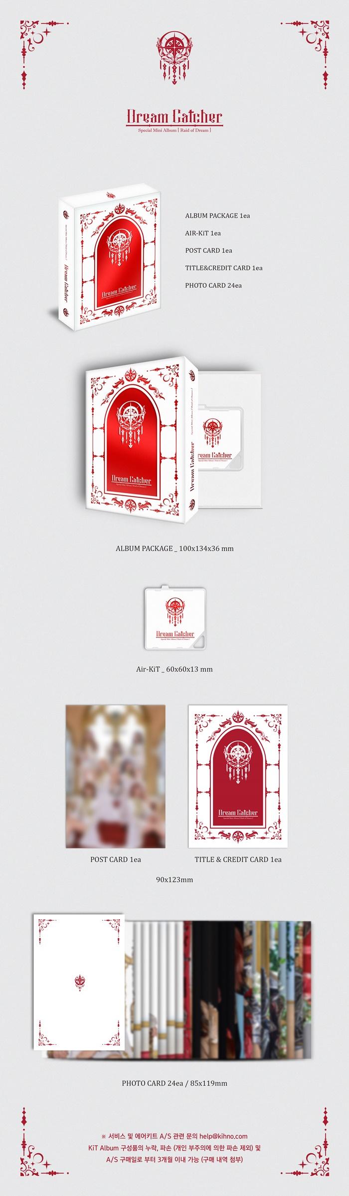 DREAMCATCHER - Special Mini [Raid of Dream] Kit Audio (DHL Shipping Only)