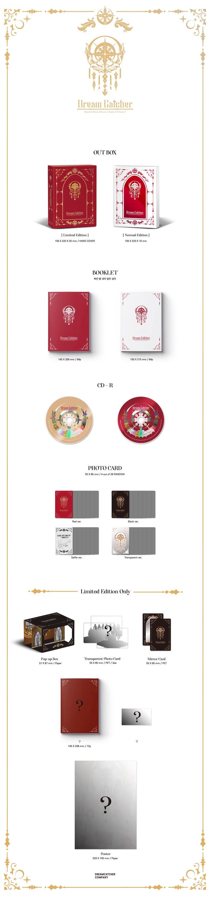 DREAMCATCHER - Special Mini [Raid of Dream] Limited Edition