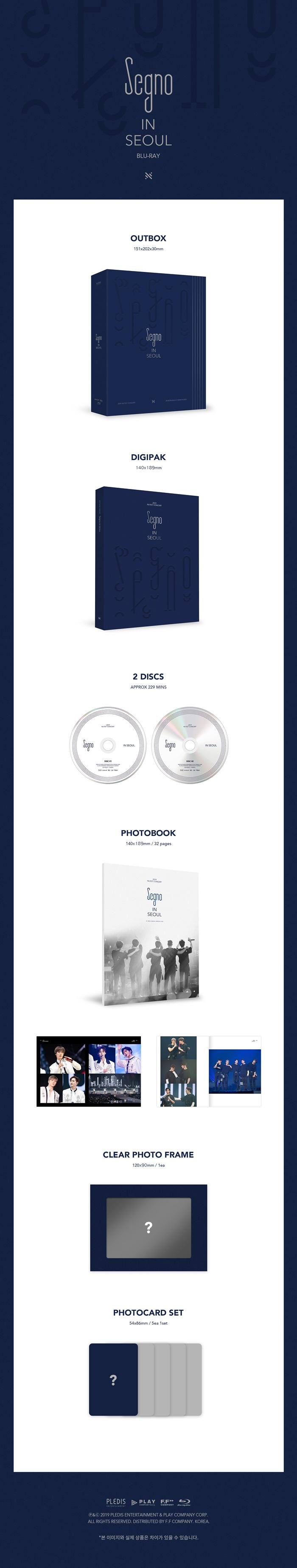 [Blu-Ray] NU'EST - 2019 NU'EST CONCERT [Segno] IN SEOUL Blu-Ray(2 DISC)