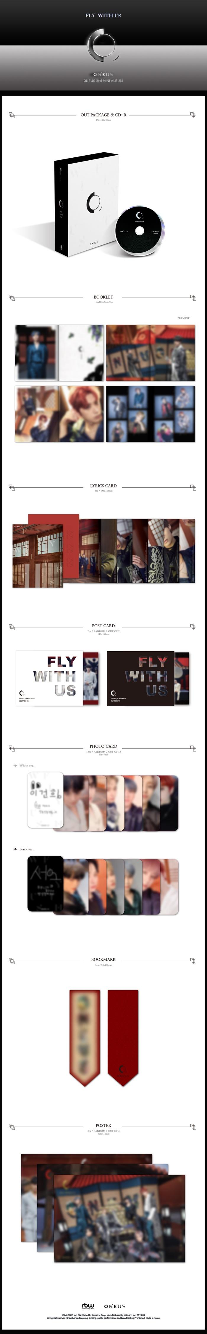 ONEUS - 3rd Mini [FLY WITH US]