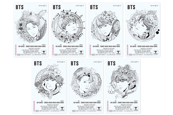 BTS - Transportation Card (T-money card, 1pcs)