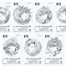 BTS - Transportation Card (T-money card, 1pcs)