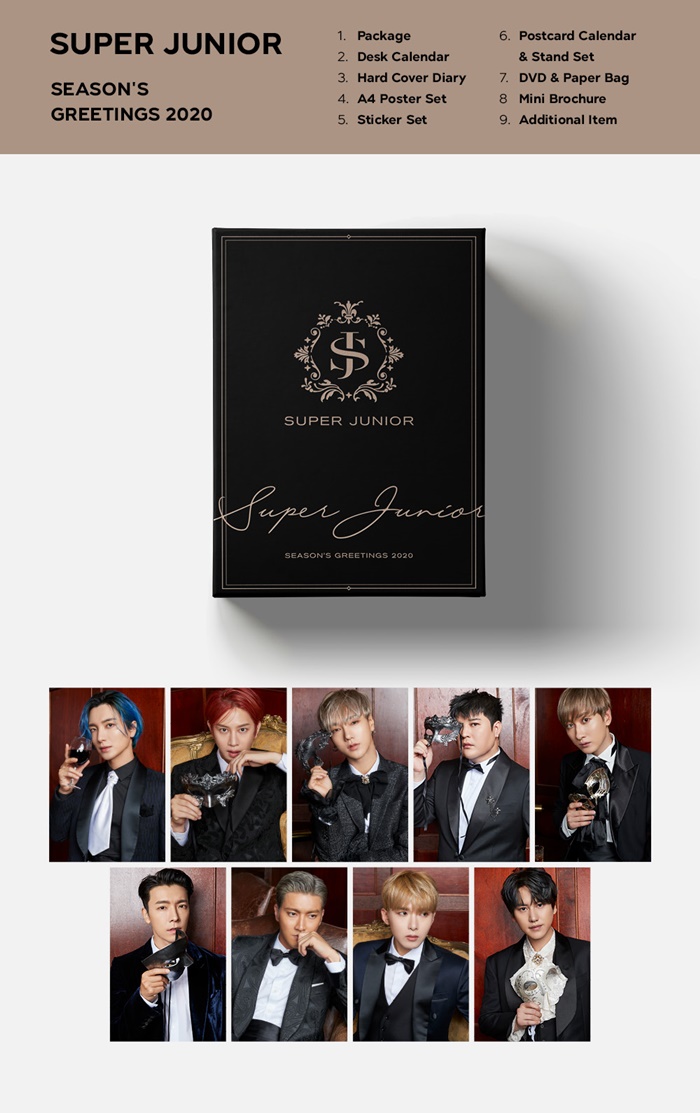 SUPER JUNIOR- 2020 SUPERJUNIOR SEASON'S GREETINGS
