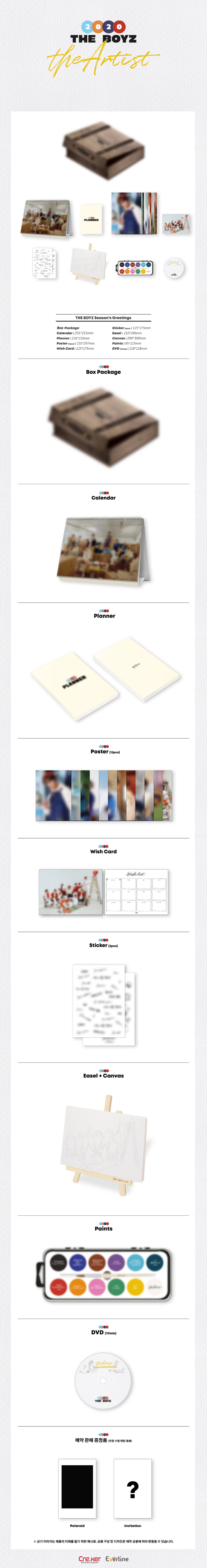 THE BOYZ - 2020 Season's Greeting