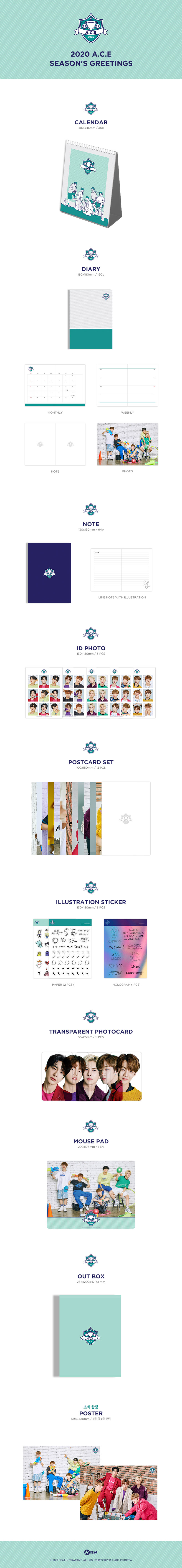 A.C.E - 2020 SEASON'S GREETINGS