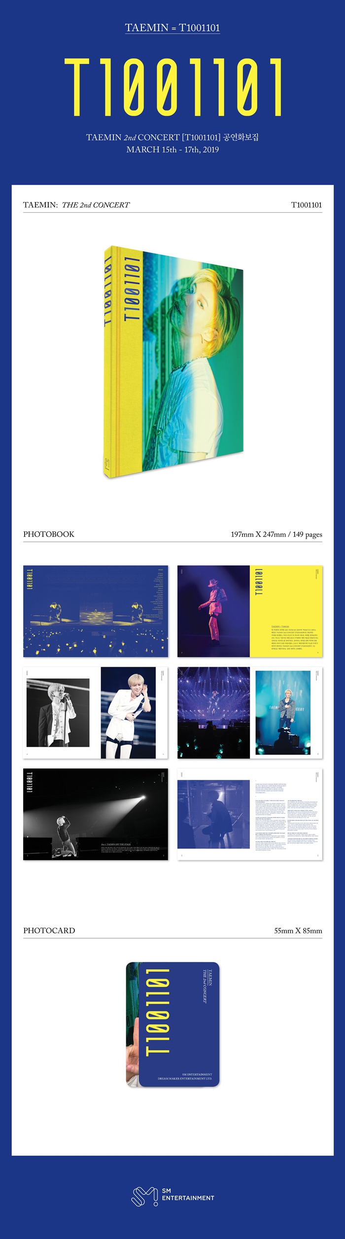 TAEMIN - TAEMIN T1001101 Photobook