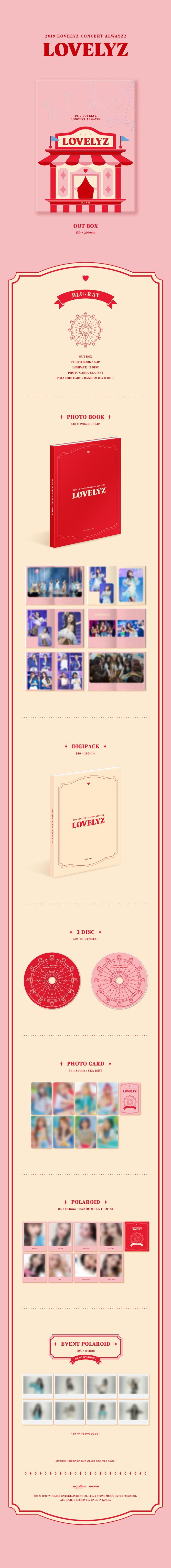 Lovelyz - 2019 LOVELYZ CONCERT ALWAYZ 2 BLU-RAY