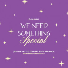 Weki Meki - DIGITAL SINGLE 'DAZZLE DAZZLE'OFFICIAL MD [CONCEPT POSTCARD BOOK] SHIMMERING Random Ver.