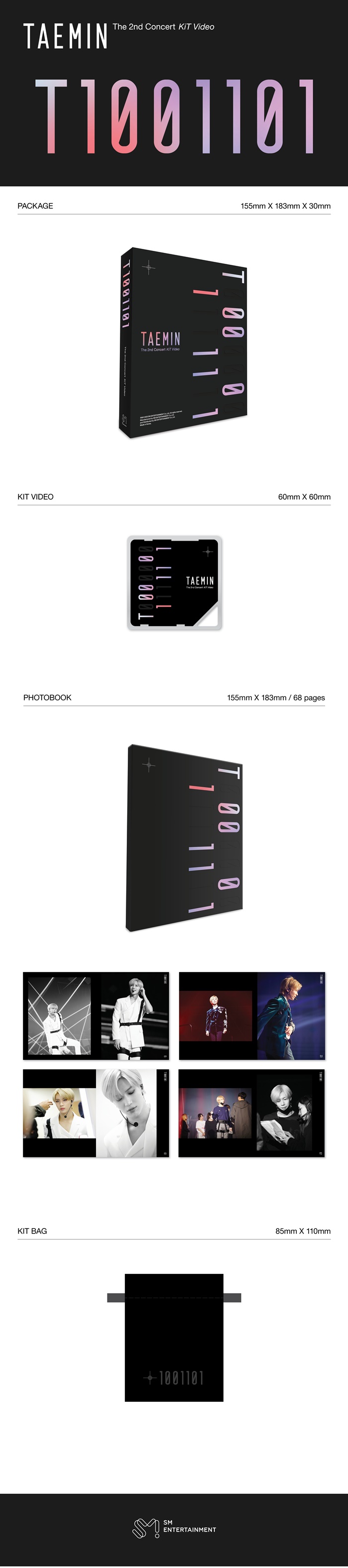 TAEMIN - 2nd CONCERT <T1001101> KiT Video