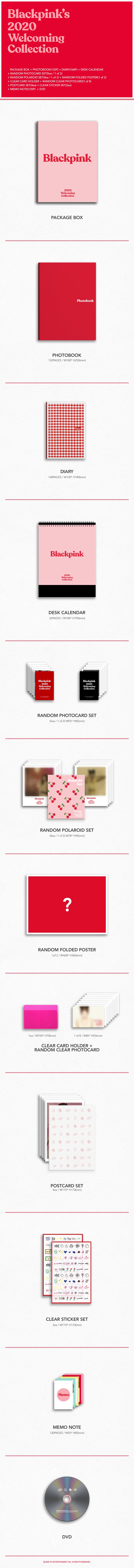 BLACKPINK - 2020 WELCOMING COLLECTION