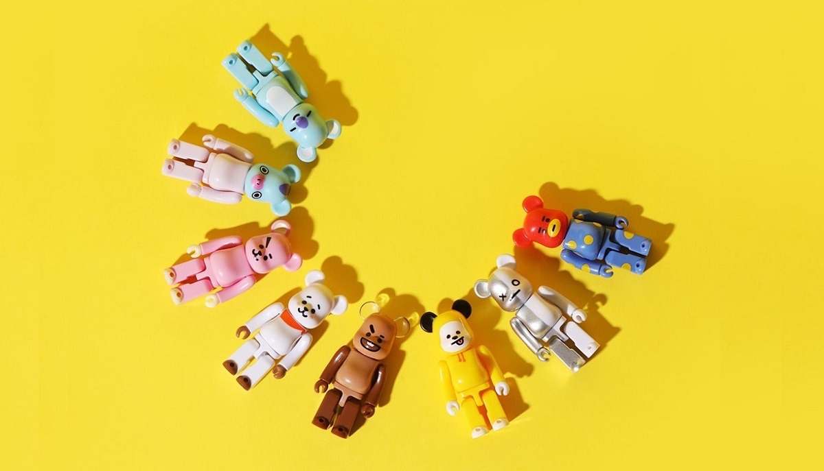 BT21 X BEARBRICK (10pcs Set - include 2 special brick)