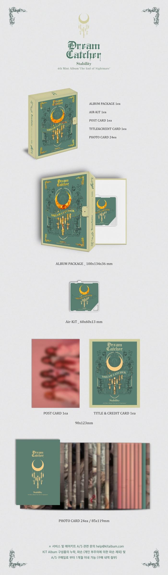 DREAMCATCHER - 4th Mini [THE END OF NIGHTMARE] (Kit Album)