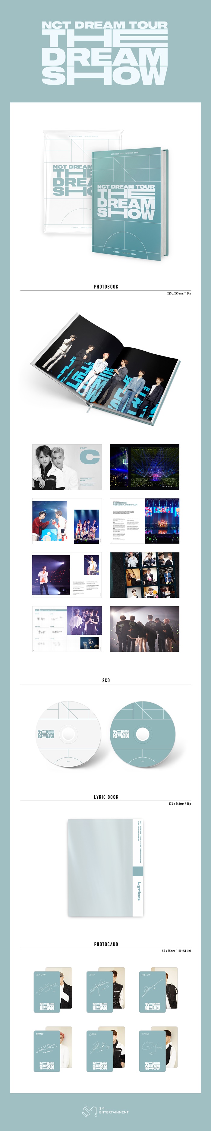 NCT DREAM TOUR [THE DREAM SHOW] Photobook & Live Album