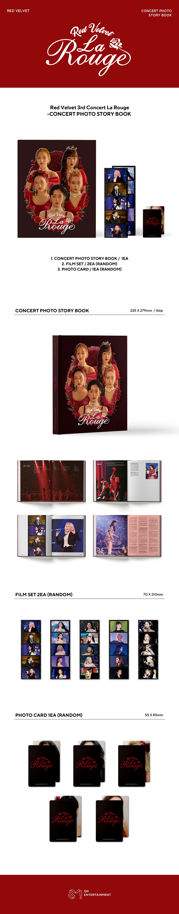 Red Velvet 3rd Concert – La Rouge Photobook & Live Album