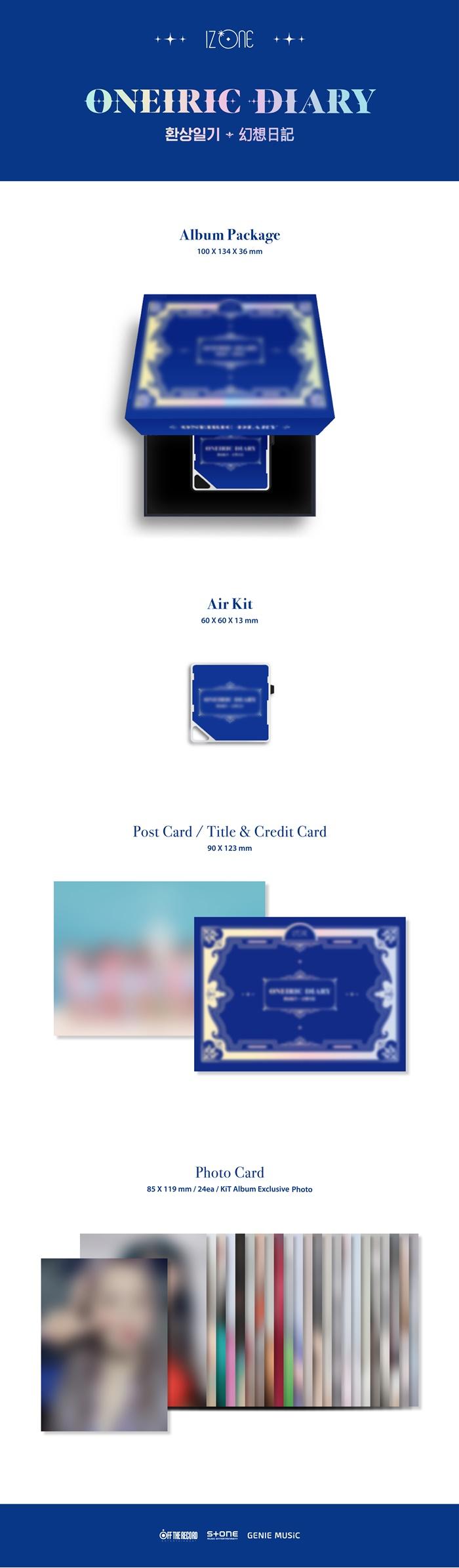 IZ*ONE - 3rd Mini [Oneiric Diary] Kit Album