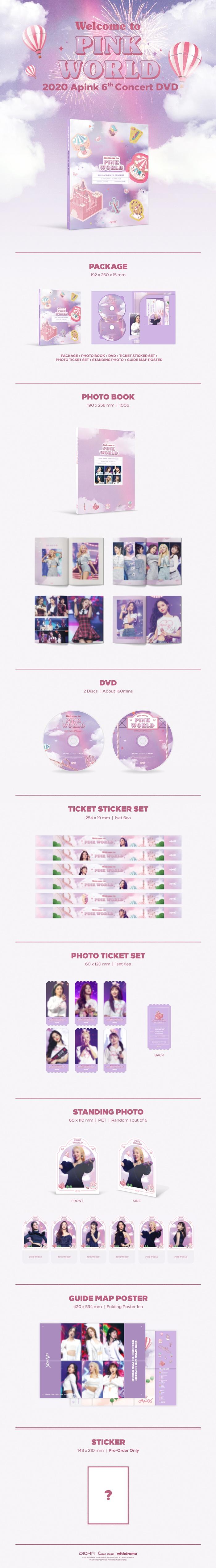 Apink - 2020 Apink 6th Concert DVD [Welcome to PINK WORLD]
