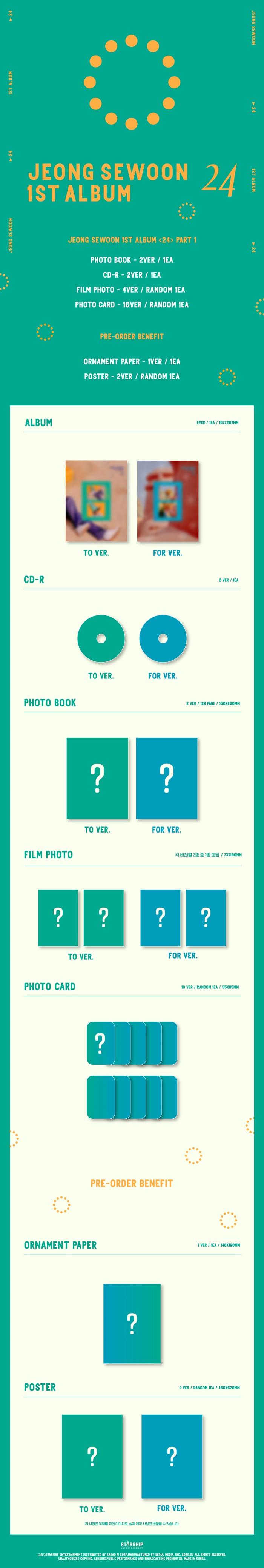 Jeong Se Woon - Vol.1 [<24> Part.1]