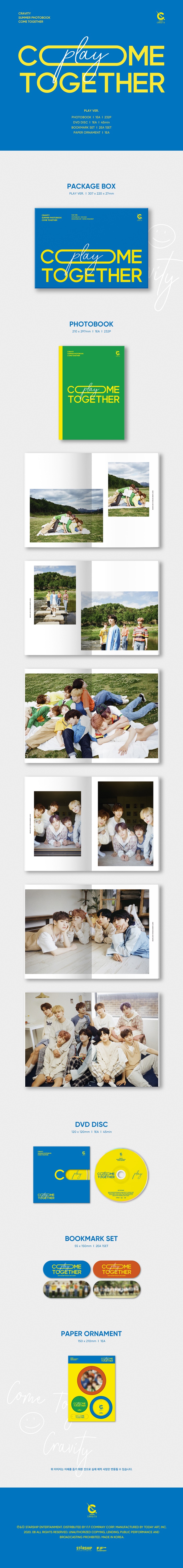 CRAVITY - SUMMER PACKAGE [COME TOGETHER] PLAY VER