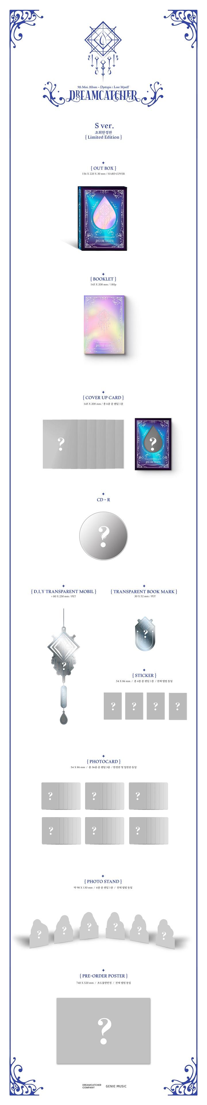 DREAMCATCHER - 5th Mini [Dystopia : Lose Myself] (S.ver Limited Edition)
