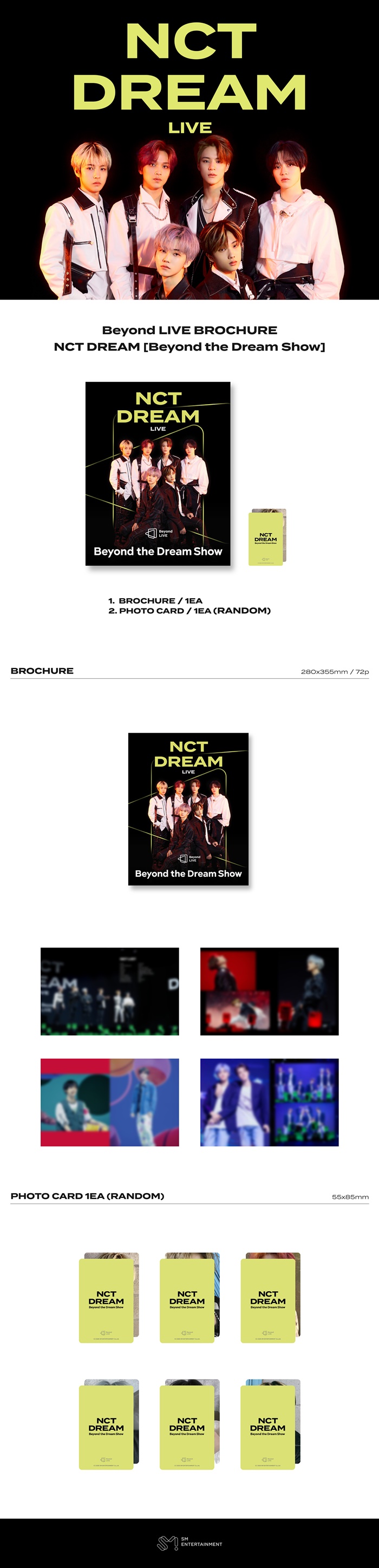 NCT DREAM - Beyond LIVE BROCHURE NCT DREAM [Beyond the Dream Show] (Photobook)