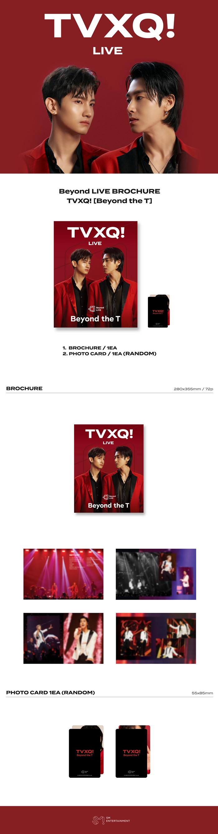 TVXQ -Beyond LIVE BROCHURE TVXQ! [Beyond the T]