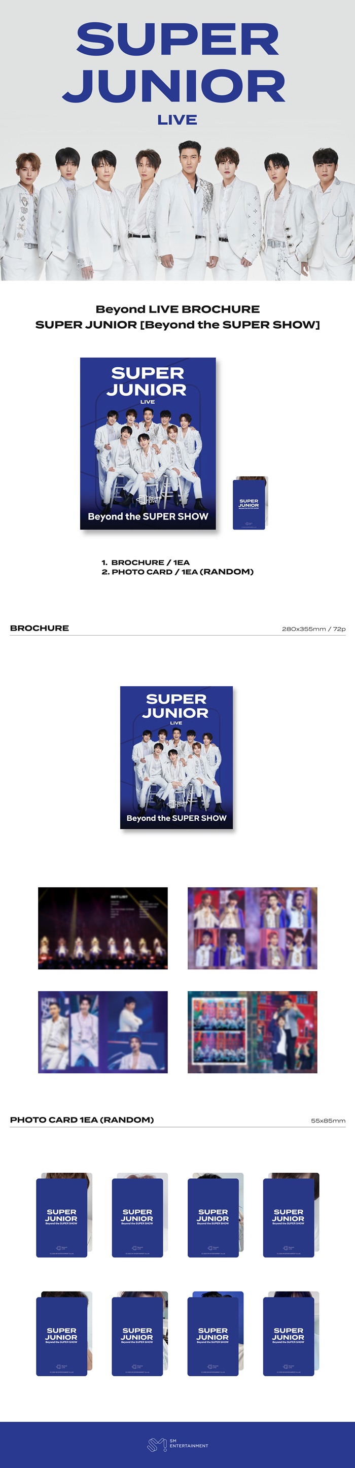 SUPER JUNIOR -Beyond LIVE BROCHURE SUPER JUNIOR [Beyond the SUPER SHOW]