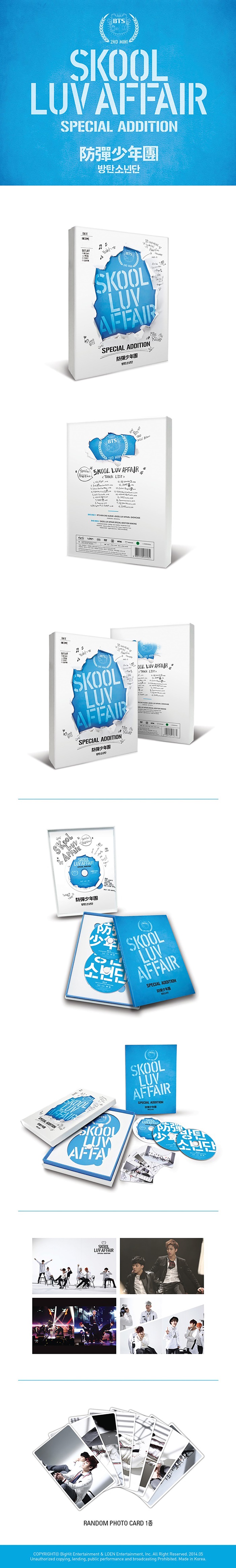 BTS - 2nd Mini Album [SKOOL LUV AFFAIR] (SPECIAL ADDITION)